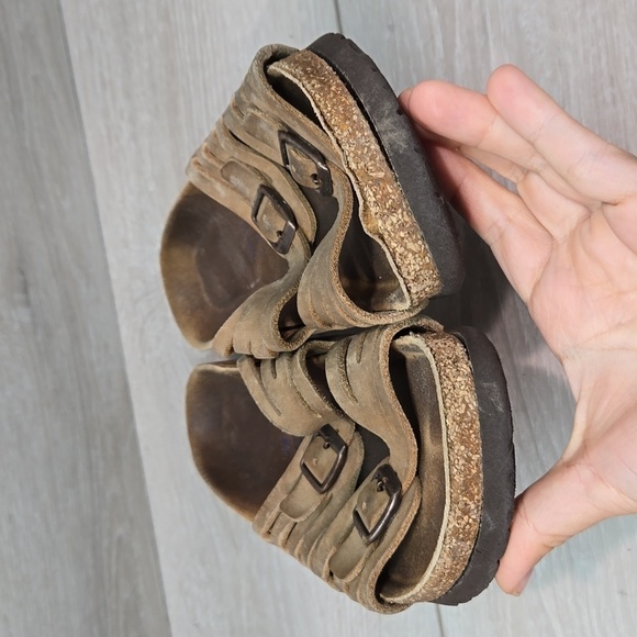 Birkenstock Women Mayari Sandals Flats shoes sz 39/8 Narrow - Picture 6 of 16